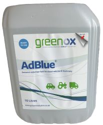 AdBlue fluid to reduce emissions for diesel vehicles and machinery.