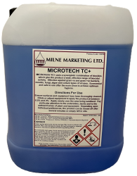 Mircotech TC+ uses a synergistic combination of biocides. Used for moulds, fungi, algae and certain viruses.