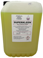 Superkleen Multi-purpose Cleaner suitable for all cleaning tasks and supplied by Milne Chemicals in Norfolk